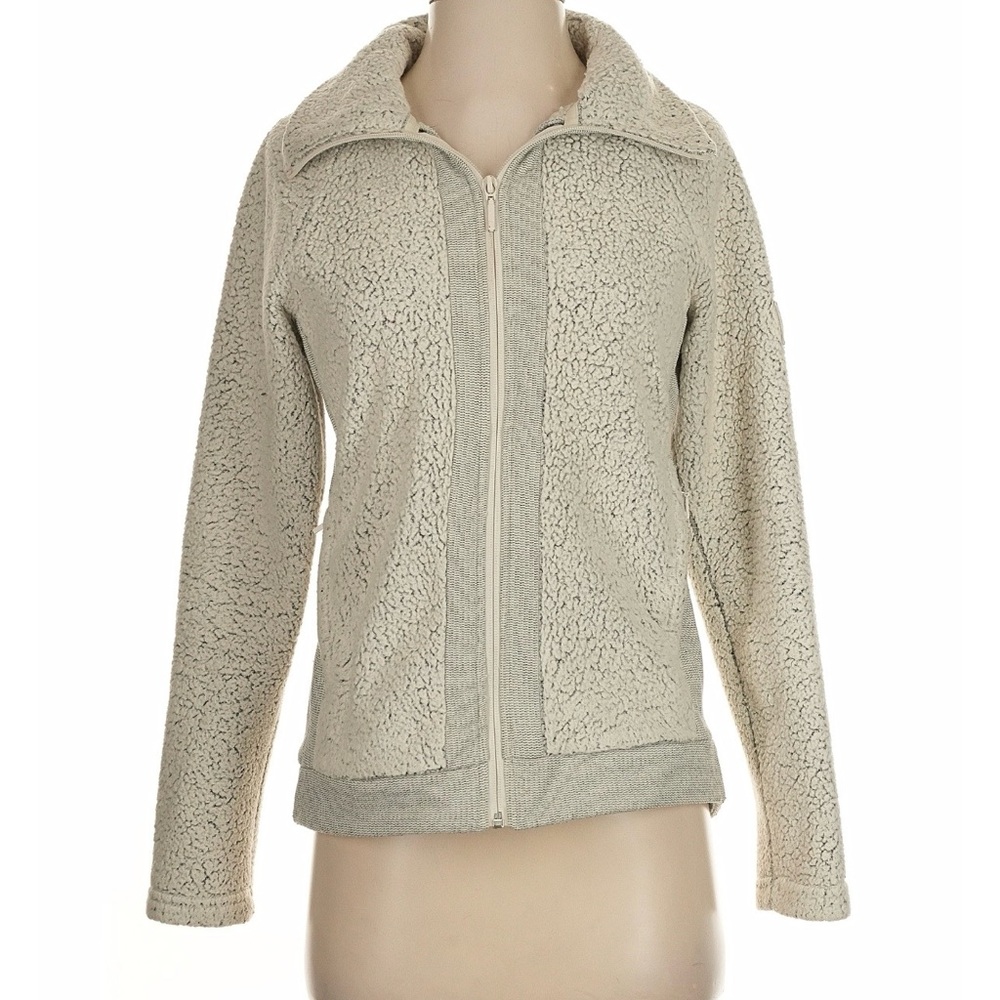 The North Face Women's Beige Teddy Jacket